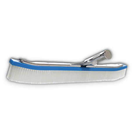 Pentair 18" White Nylon Aluminum-Backed Pool Brush | R111046