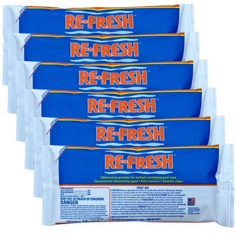 Refresh 68% Cal Hypo Shock Bags for Pools & Spas