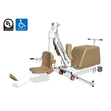 Aqua Creek Mighty Voyager Portable ADA Compliant Chair Lift