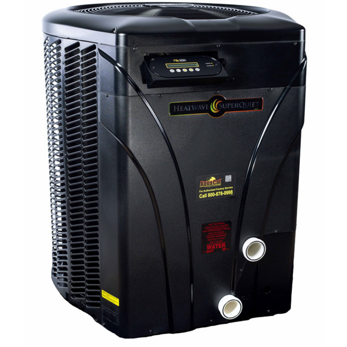 AquaCal HeatWave SuperQuiet SQ120 Heat Pump for Swimming Pools