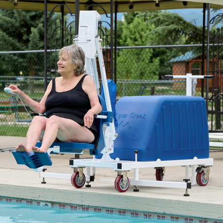 Aqua Creek Mighty Voyager Portable ADA Compliant Chair Lift