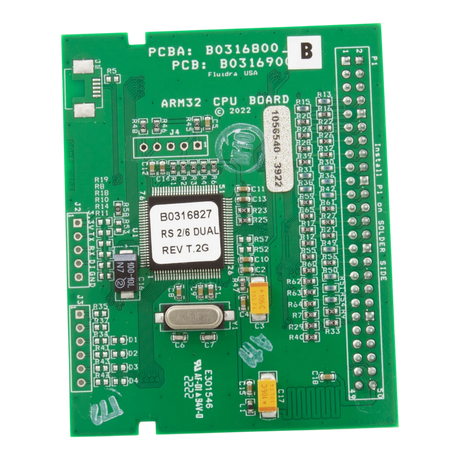 AquaLink RS2/6 PDA 50-Pin CPU Board R0466807 for pool automation