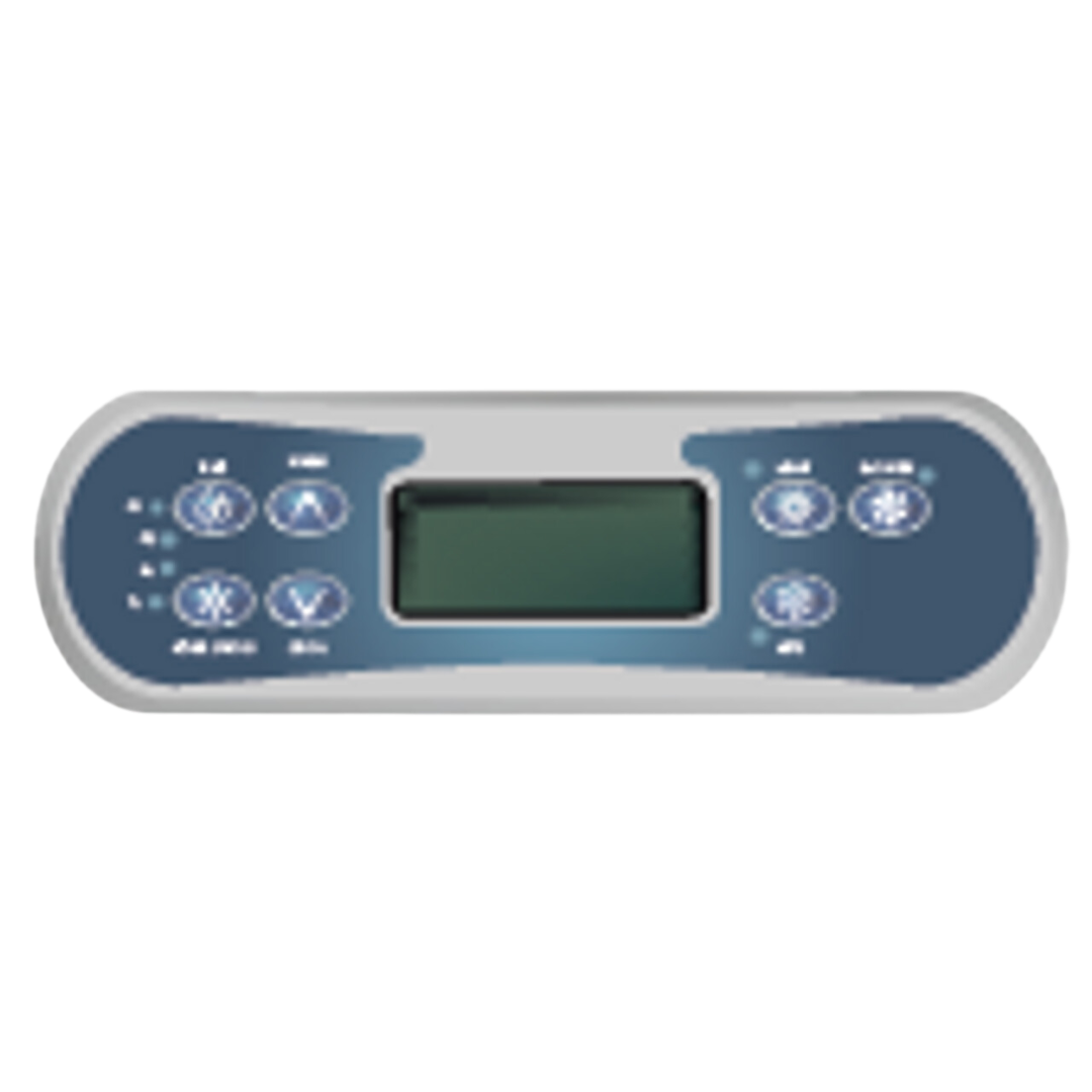 Balboa ML700 Spa Control Panel, 8-Button LCD, 8-Pin Molex (Model 55609)