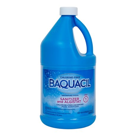 Baquacil Sanitizer & Algistat – Chlorine-free pool sanitizer for algae control