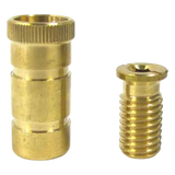 Brass Safety Cover Anchor - Threaded