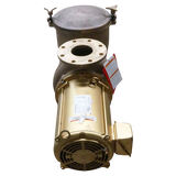 C-Series CHK-100 10 HP high head pump with bronze strainer pot and 3-phase design