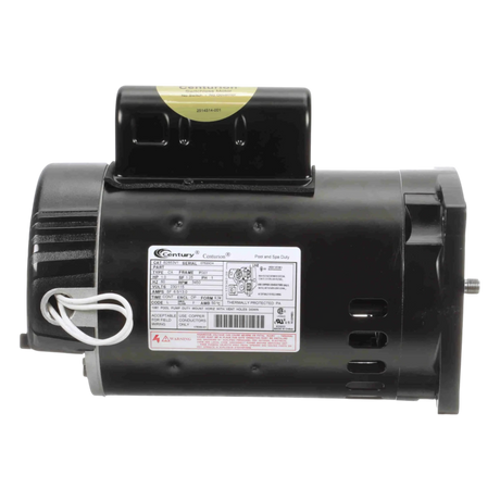 Century B2853, 1 HP Pool Pump Motor, 56Y Frame, 115/230V, 1-Speed, 1-Phase 