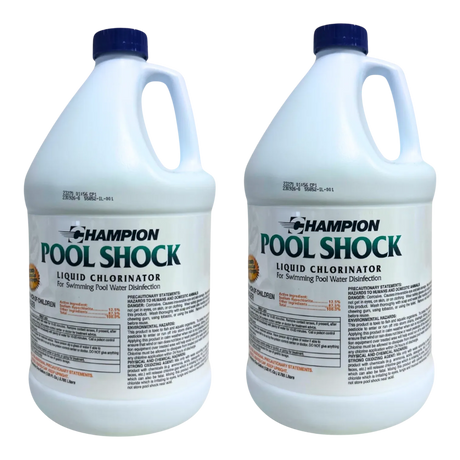 Champion Pool Shock Liquid Chlorinator, Case of 2