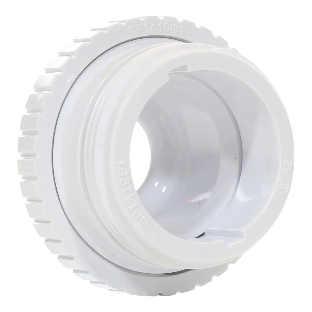 Directional Eyeball Inlet Fitting - 1-1/2 Inch MIP - 3/4 Inch Opening - White - EZ Pools