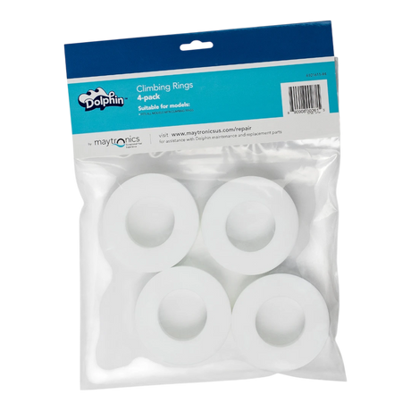 Pack of 4 Dolphin Climbing Brush Rings for Robotic Pool Cleaners