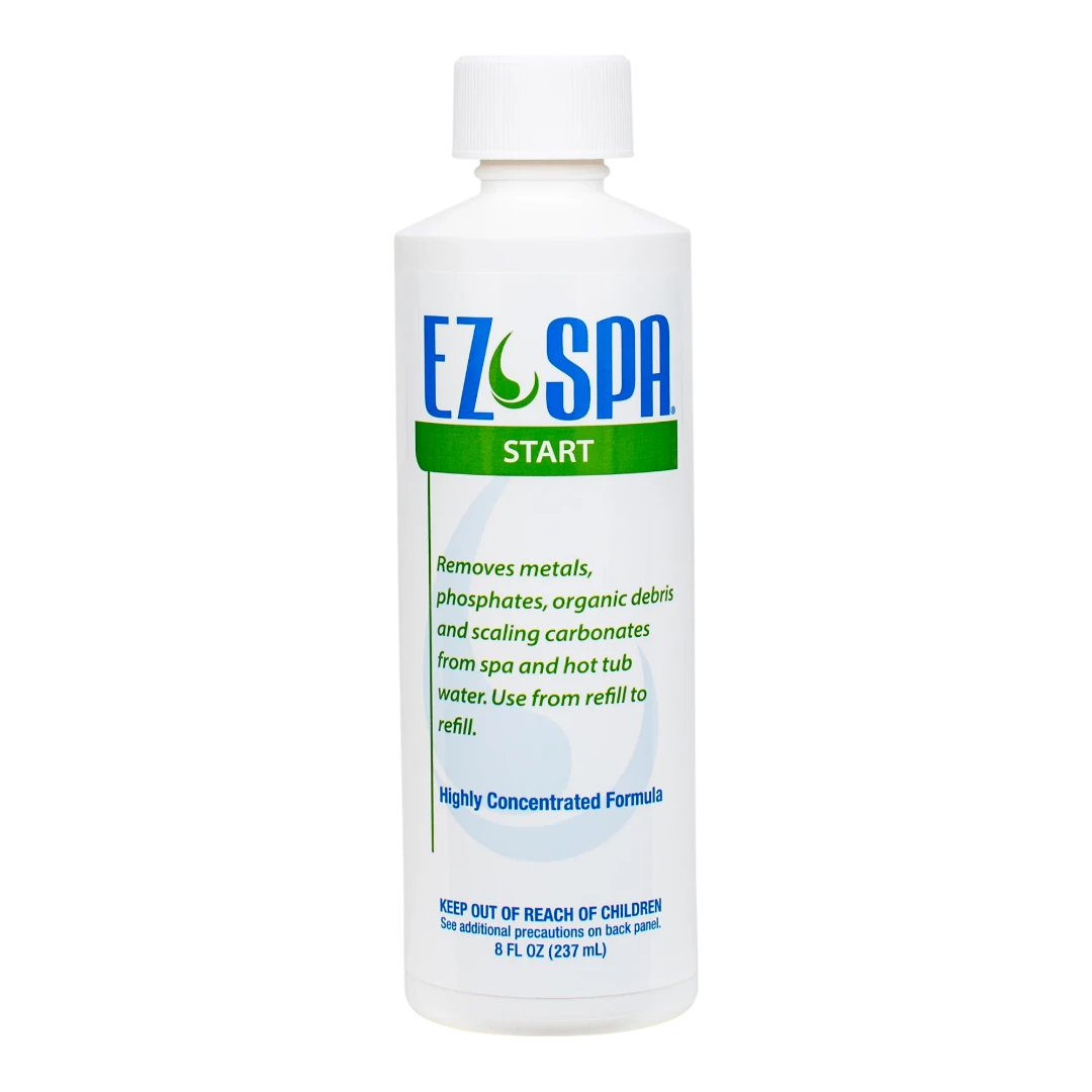 APi EZ Spa Start liquid formula for treating spa water, removes metals and phosphates