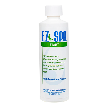 APi EZ Spa Start liquid formula for treating spa water, removes metals and phosphates