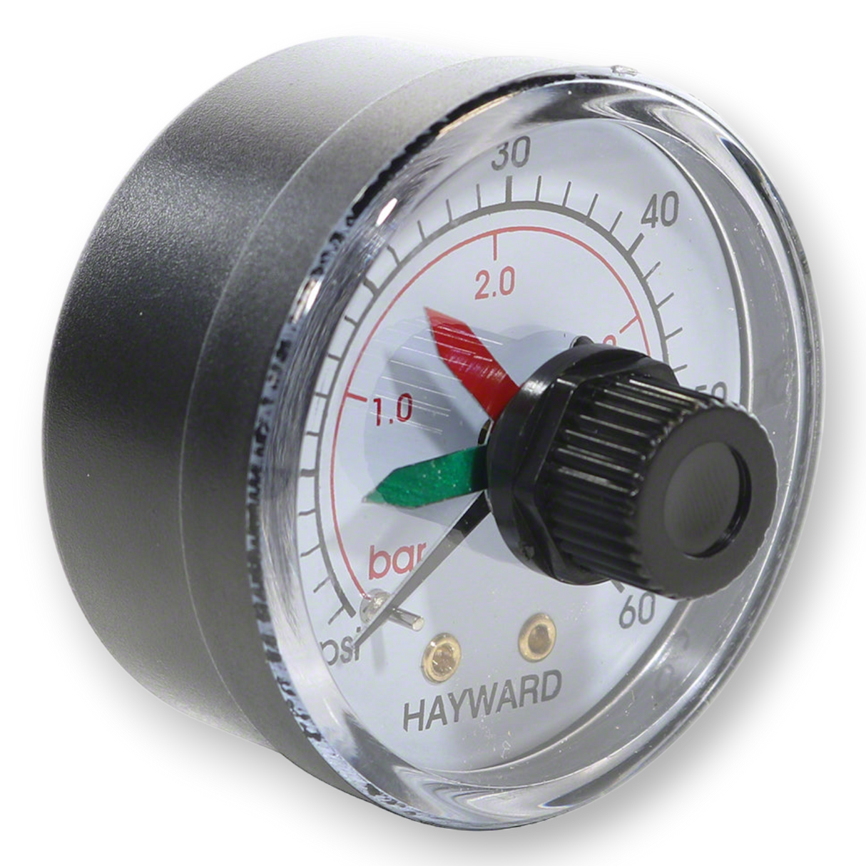 Hayward 0 - 60 PSI Back Mount Pressure Gauge for Hayward Cartridge & DE Filters| ECX2712B1