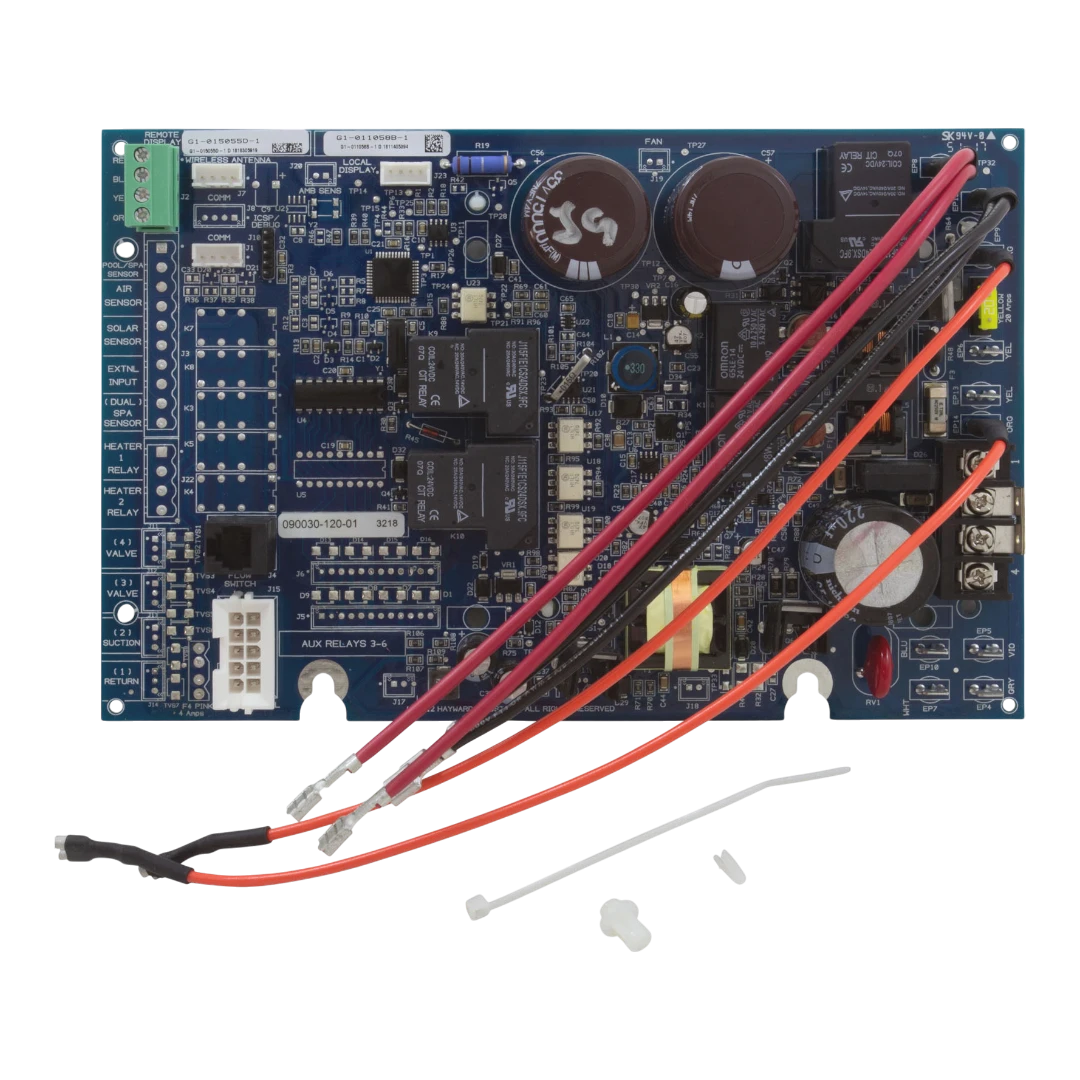 Hayward ProLogic AquaPlus Main PCB for all versions, enhances pool control.