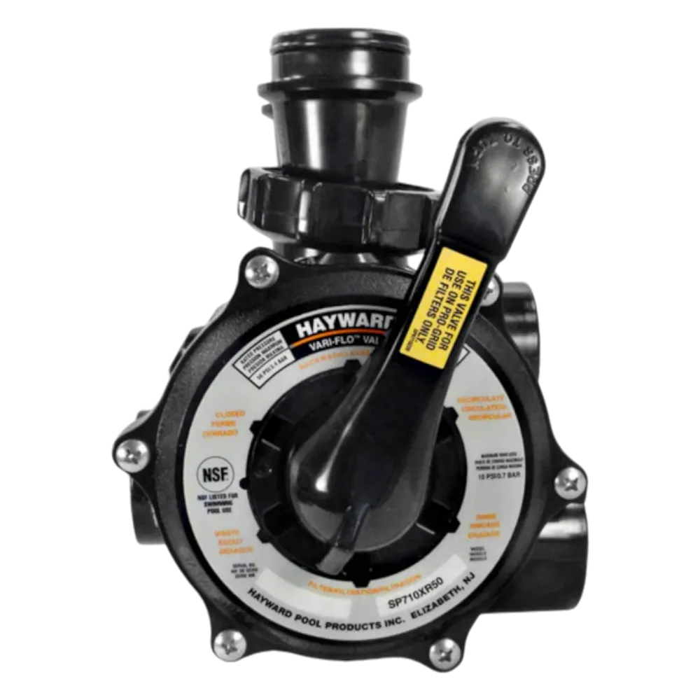 Hayward 1-1/2" DE Vari-Flow Reverse Multi-Port Valve | SP0710XR50