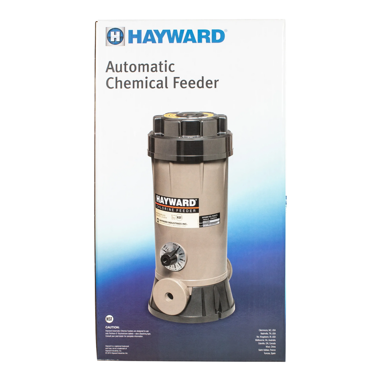 Hayward CL200 Automatic Chemical Feeder (Packaging)