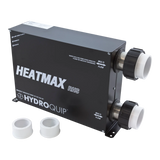 HydroQuip HeatMax RHS 5.5 KW Heater with stainless steel housing and high flow design.