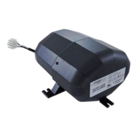 HydroQuip Silent Aire 1 HP Hot Tub Blower with quiet operation