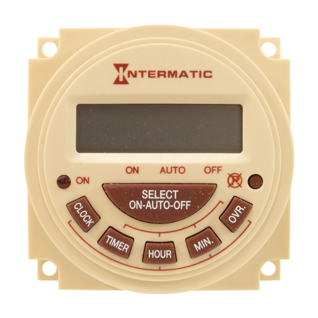 Intermatic PB313E 24-Hour Electronic Timer for Pool Pumps, Spa Systems, and Light Automation