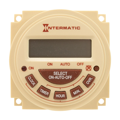 Intermatic PB313E 24-Hour Electronic Timer for Pool Pumps, Spa Systems, and Light Automation