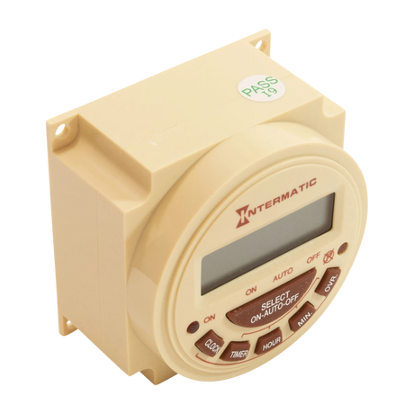 Intermatic PB313E 24-Hour Electronic Timer for Pool Pumps, Spa Systems, and Light Automation