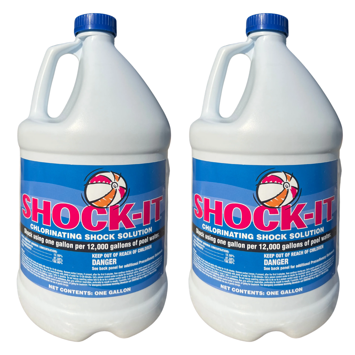 Shock-It Liquid Chlorine 12.5% Sodium Hypochlorite