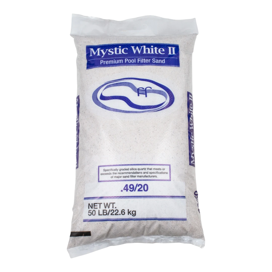 Mystic White II Premium Pool Filter Sand - EZ Pools