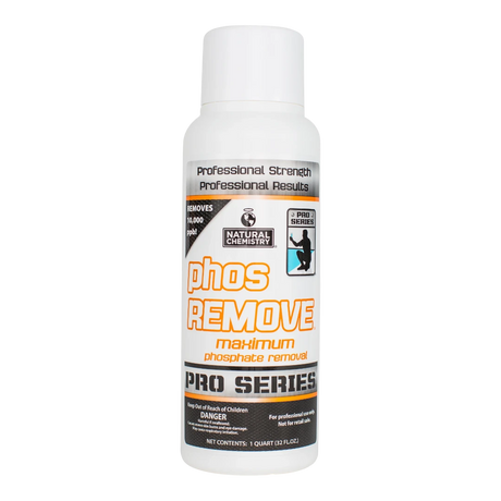 Natural Chemistry Pro Series PhosREMOVE for effective phosphate reduction in pools.