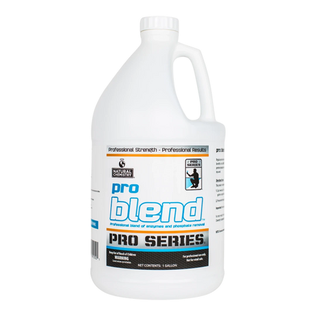 Natural Chemistry Pro Series Pro Blend phosphate remover with enzymes for optimal pool water quality.