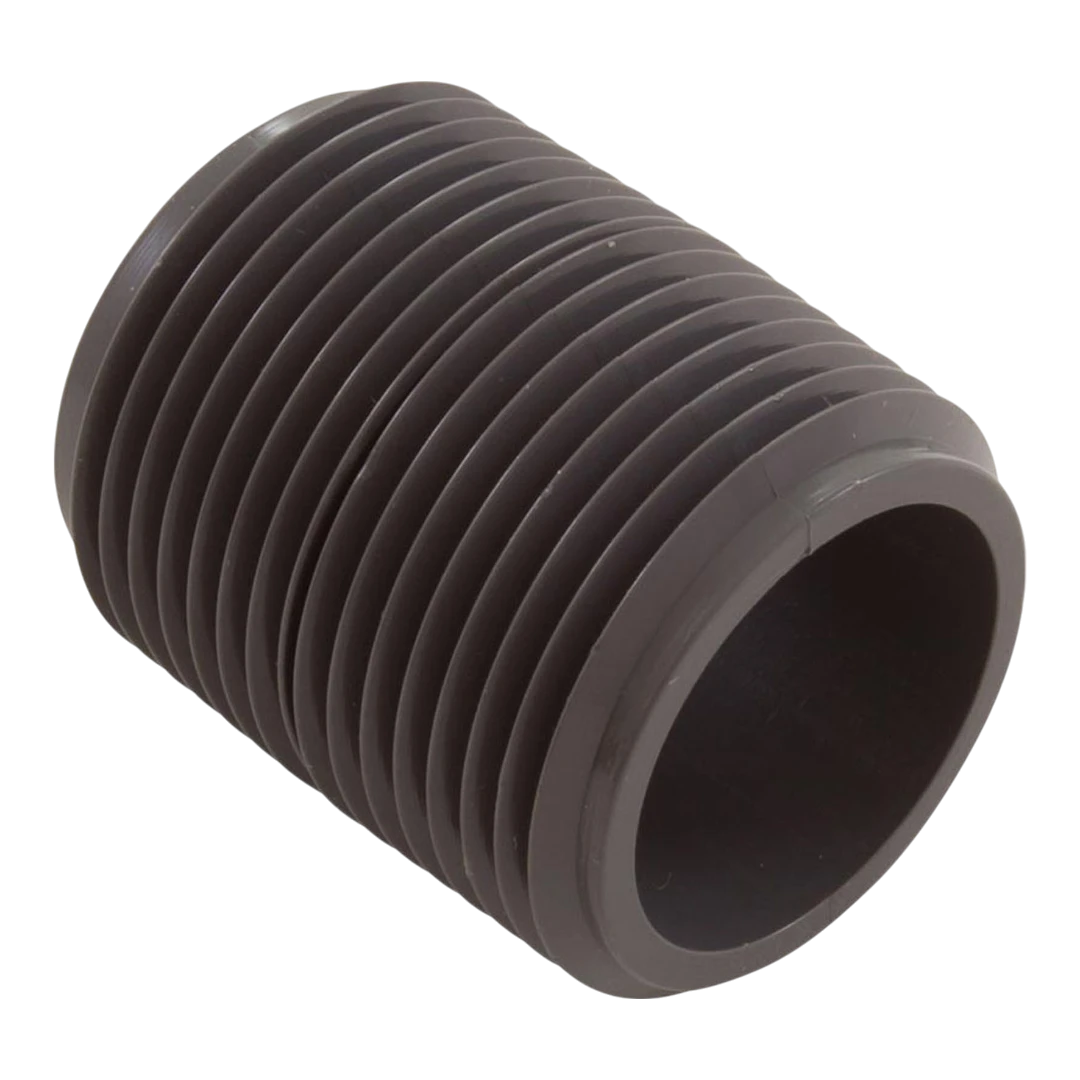 1 Inch Close Nipple by Pentair, Male Pipe Thread PVC Fitting