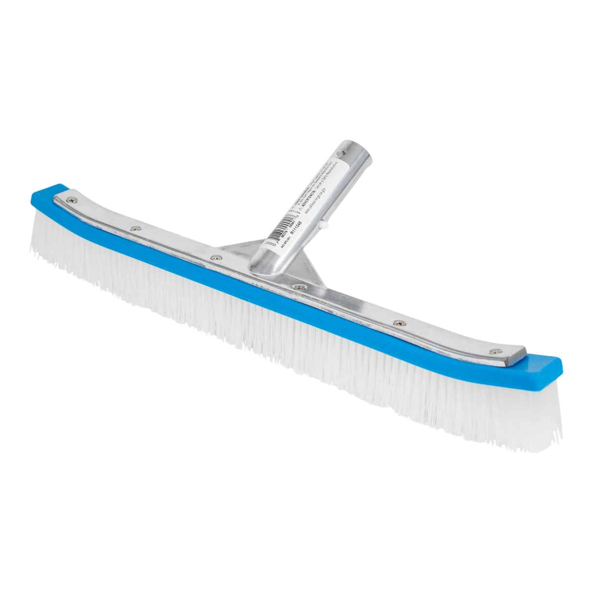 Pentair 18" White Nylon Aluminum-Backed Pool Brush | R111046