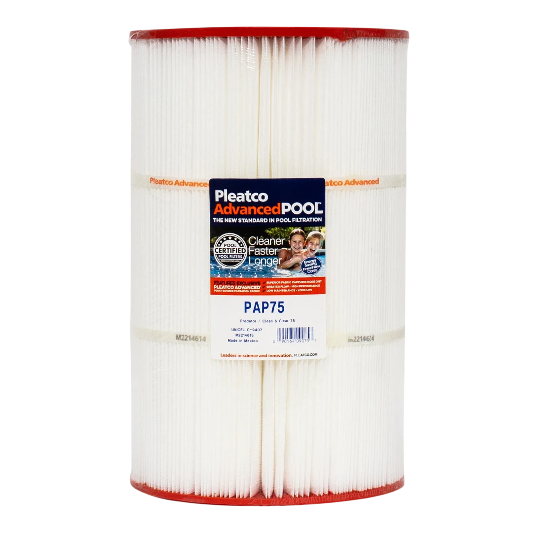 Pleatco PAP75 filter cartridge for pools providing superior filtration