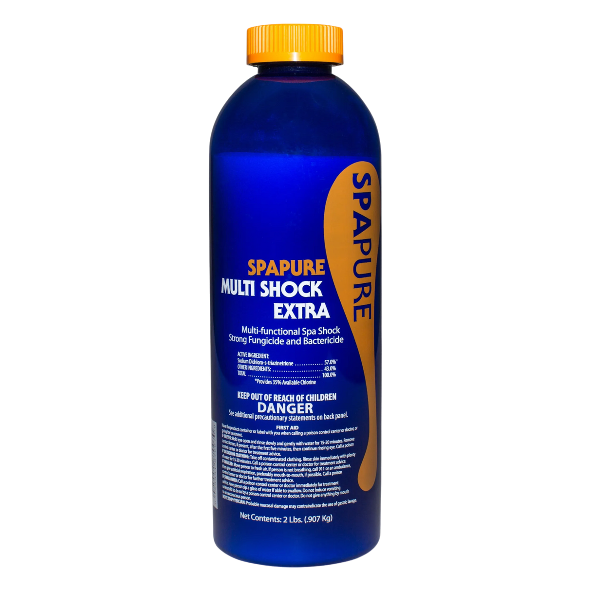 SpaPure Multi Shock Extra DiChlor Spa Shock, 2 lb bottle