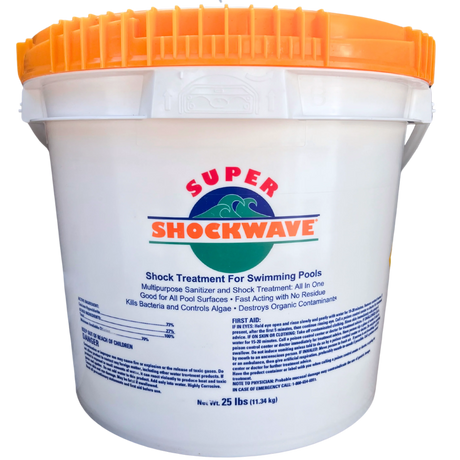 Super Shockwave, 73% Granular Cal Hypo Pool Shock - EZ Pools