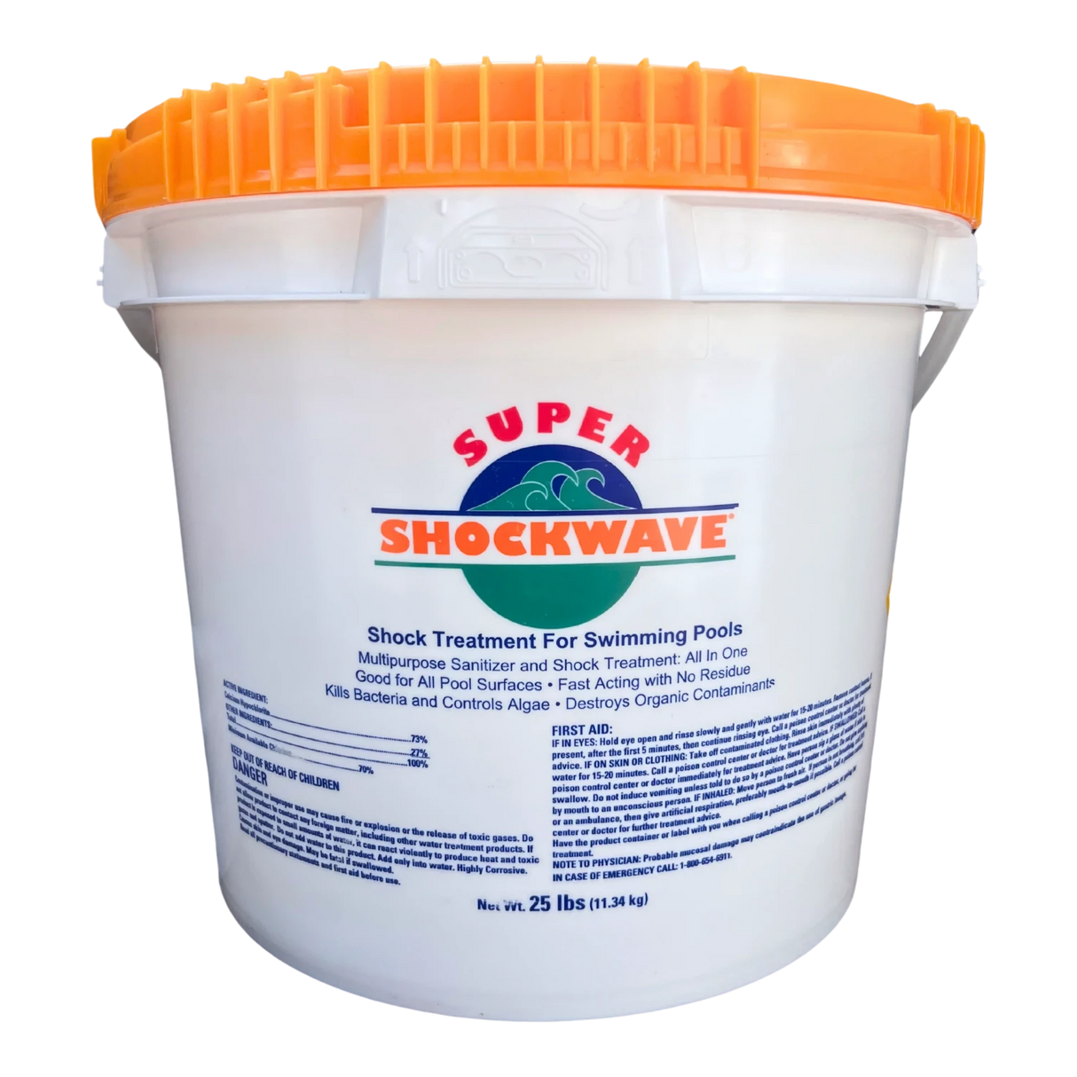 Super Shockwave, 73% Granular Cal Hypo Pool Shock - EZ Pools