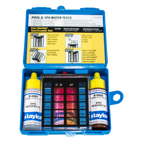 Taylor K-1001 3-Way DPD Test Kit, K-1001