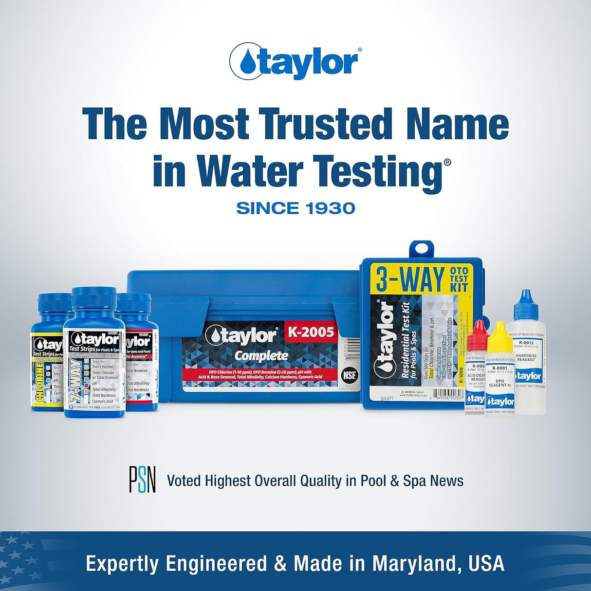 Taylor K2006 Complete Test Kit (FAS-DPD)