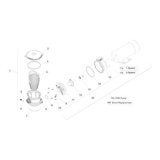 Waterway E-Series Pump 1.5 SPL 115V 2 Speed 48 Frame 1.5 Inch Ports OEM Replacement