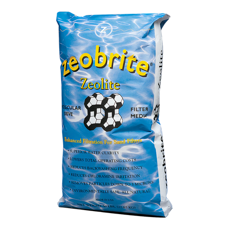 Zeobrite Zeolite Pool Filter Media for superior water clarity and filtration