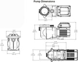 Pentair Superflo VS Variable Speed 1.5HP Pool Pump | 115 / 230V | 342001 - EZ Pools