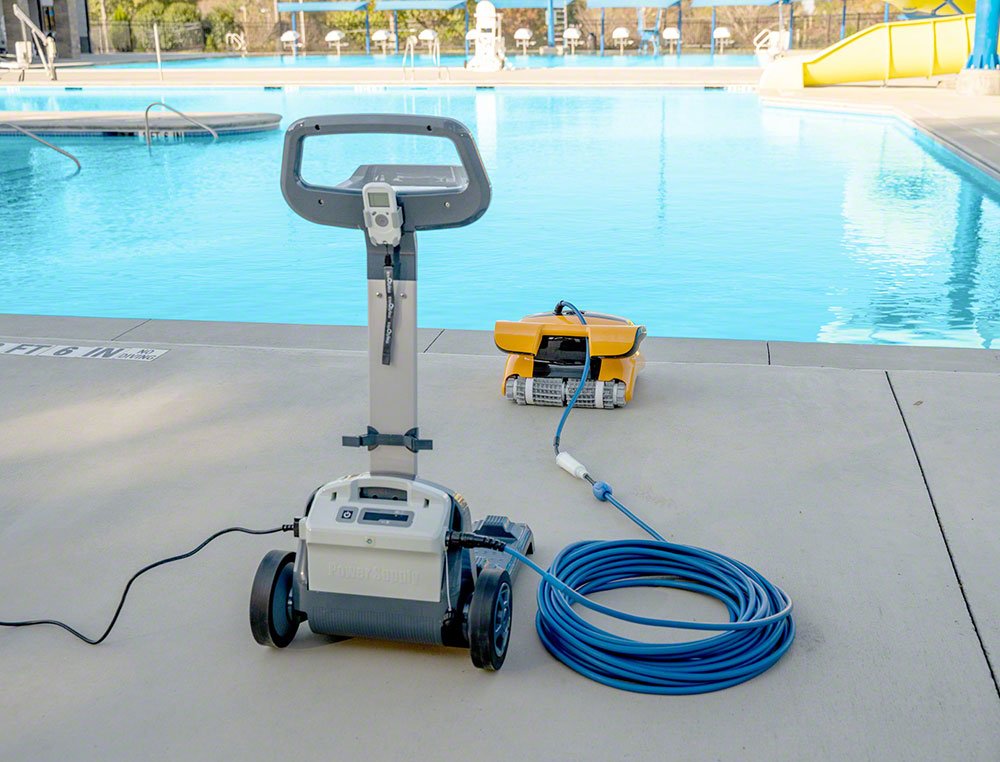 Wave 80 Commercial Pool Cleaner - 78 Foot Swivel Cable and Caddy - EZ Pools